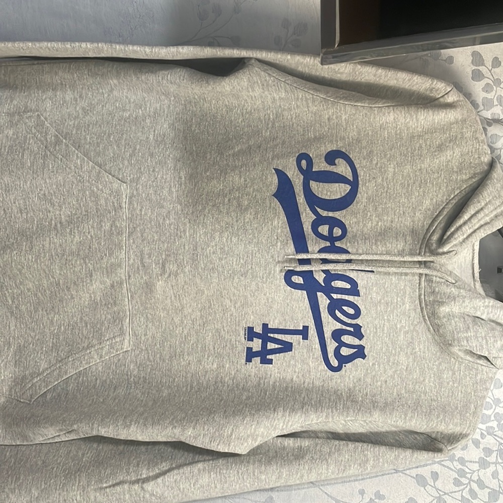 Used dodgers la gray hoodie